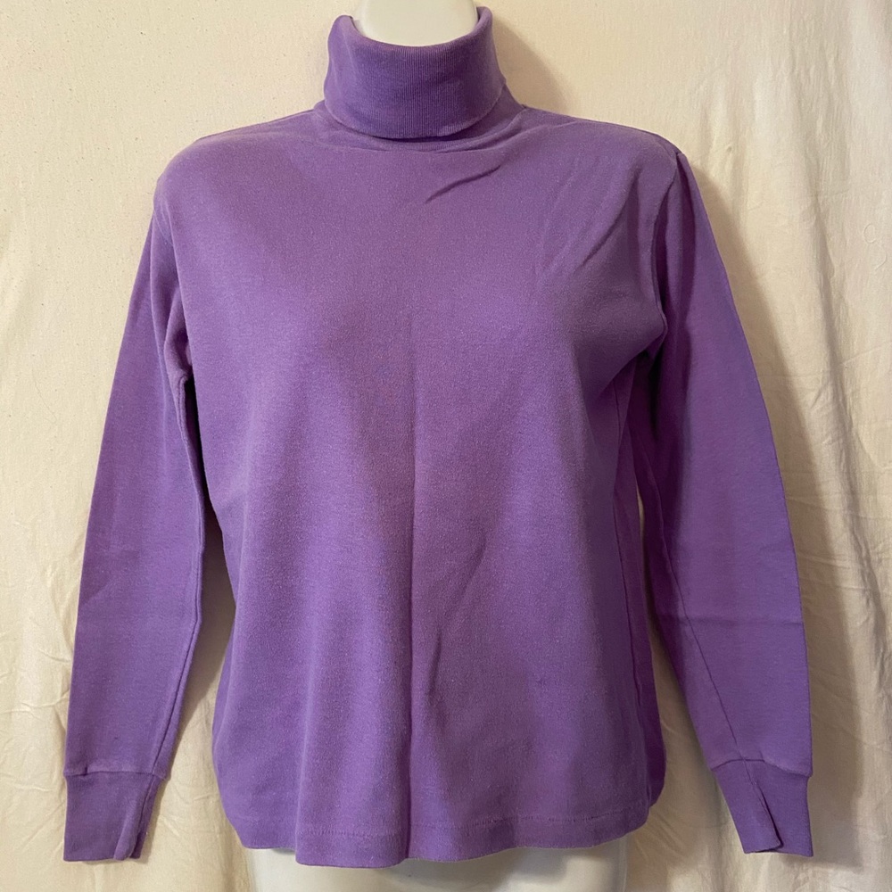 3 Ski Turtlenecks - Purple, Forest Green, and Blue
